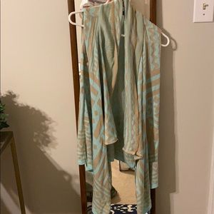 Blight blue & grey cardigan - size small